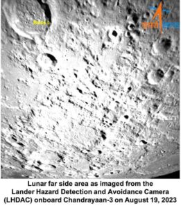 चन्द्रमाको नयाँ तस्वीरl फोटो स्रोत: इसरो