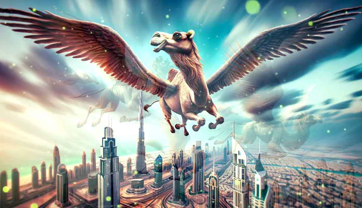 Camel-Flying-in-Dubai-AI-image