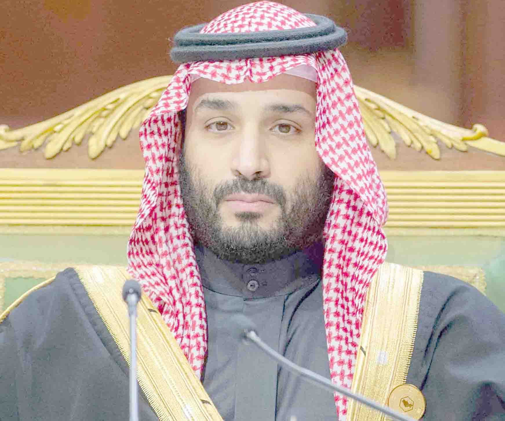(FILES) In this handout file picture provided by the Saudi Royal Palace shows Saudi Crown Prince Mohammed bin Salman chairing the Gulf Cooperation Council (GCC) summit in Saudi Arabia's capital Riyadh on December 14, 2021. - From greeting foreign leaders to heading regional summits, Crown Prince Mohammed bin Salman is taking over the reins from his ageing father, going from de facto ruler to an uncrowned king. (Photo by Bandar AL-JALOUD / Saudi Royal Palace / AFP) / RESTRICTED TO EDITORIAL USE - MANDATORY CREDIT "AFP PHOTO / SAUDI ROYAL PALACE / BANDAR AL-JALOUD" - NO MARKETING - NO ADVERTISING CAMPAIGNS - DISTRIBUTED AS A SERVICE TO CLIENTS