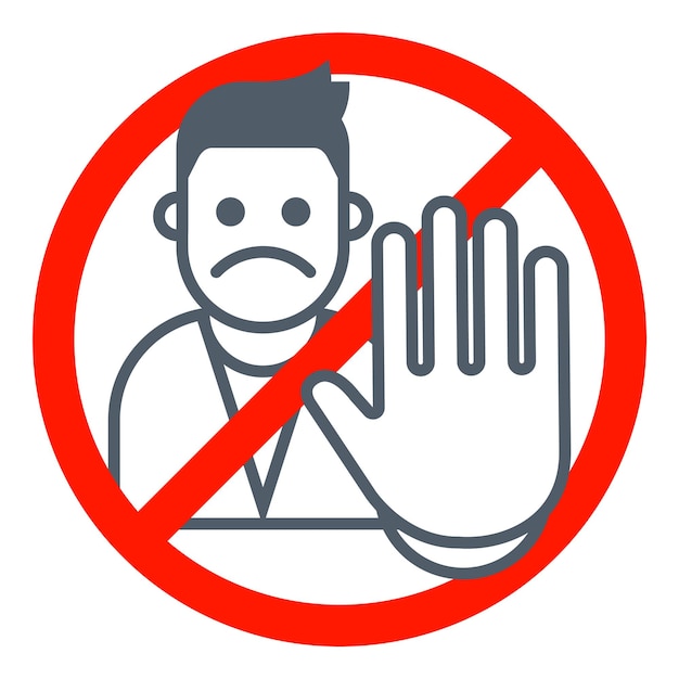 round-sign-restriction-unauthorized-entry-is-prohibited_124715-2289