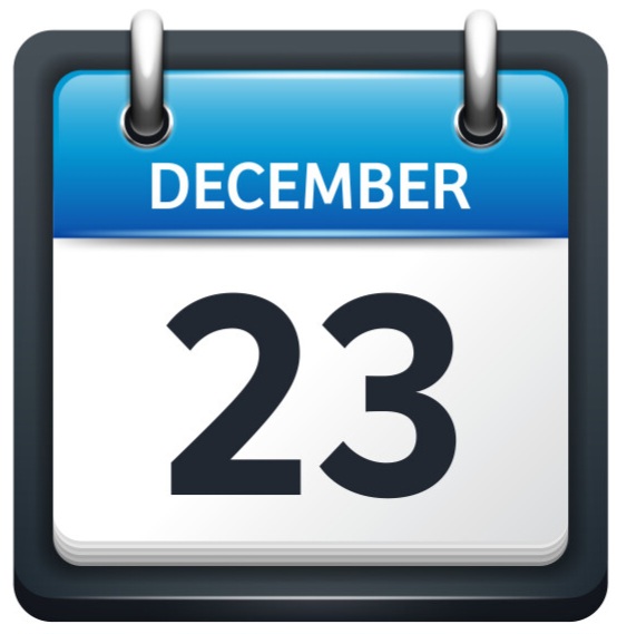 december-23-calendar-icon-vector-11884508