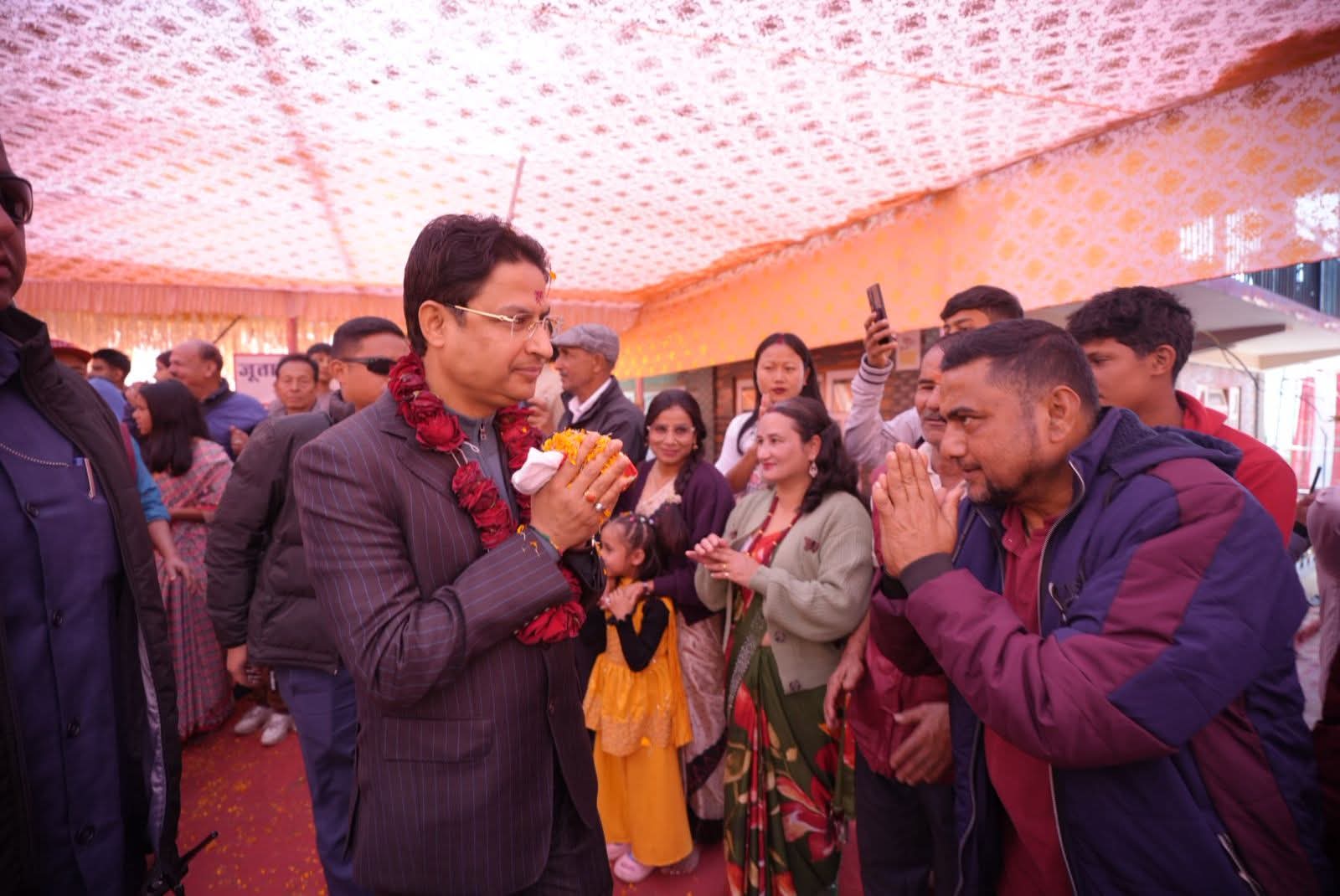 কৃষ্ণ প্রণামী ধর্মসভা’র স্বর্ণজয়ন্তী মহোৎসবে সাংসদ বিষ্টের উপস্থিতি