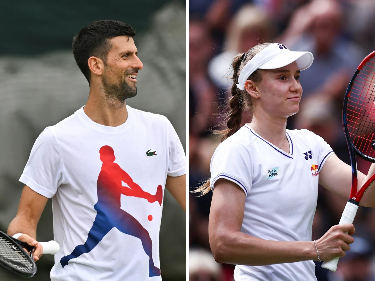 नोवाक जोकोविच र एलिना रायबाकिनाको ऱ्याङकिंगमा सुधार