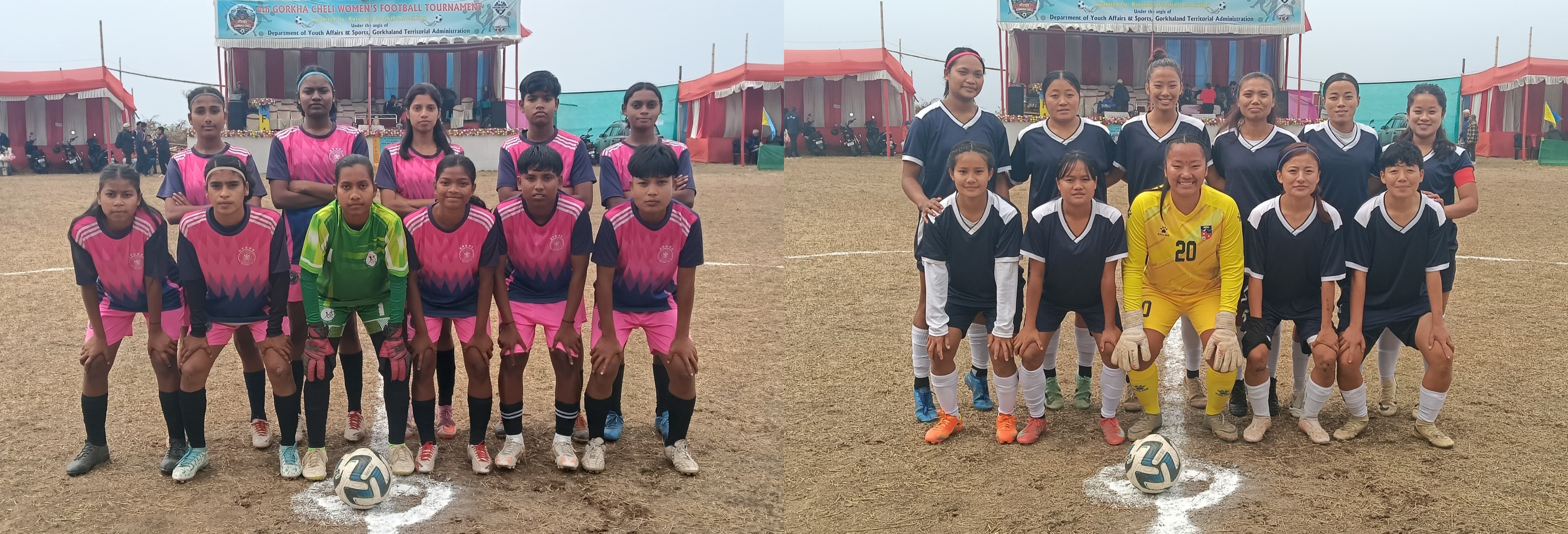 चौथो गोर्खा चेली महिला फूटबल टुर्नामेण्टः इलाम एफसी-को जीत