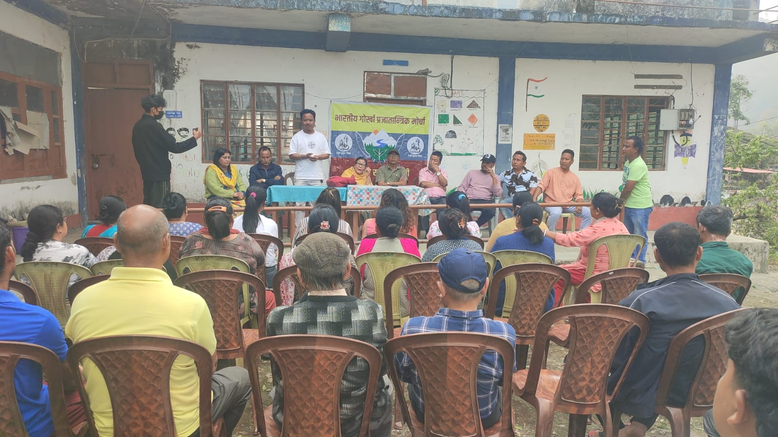 तीनधारेमा भारतीय गोर्खा प्रजातान्त्रिक मोर्चाको चुनावी सभा र बुथ स्तरीय चुनाव कमिटी गठन