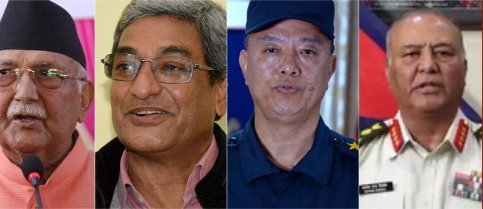 सेप्टेम्कोवर ८ को  हिंसा र सुरक्षा चूक- केपी ओली र रमेश लेखकलाई १० वर्ष कैदको सिफारिस