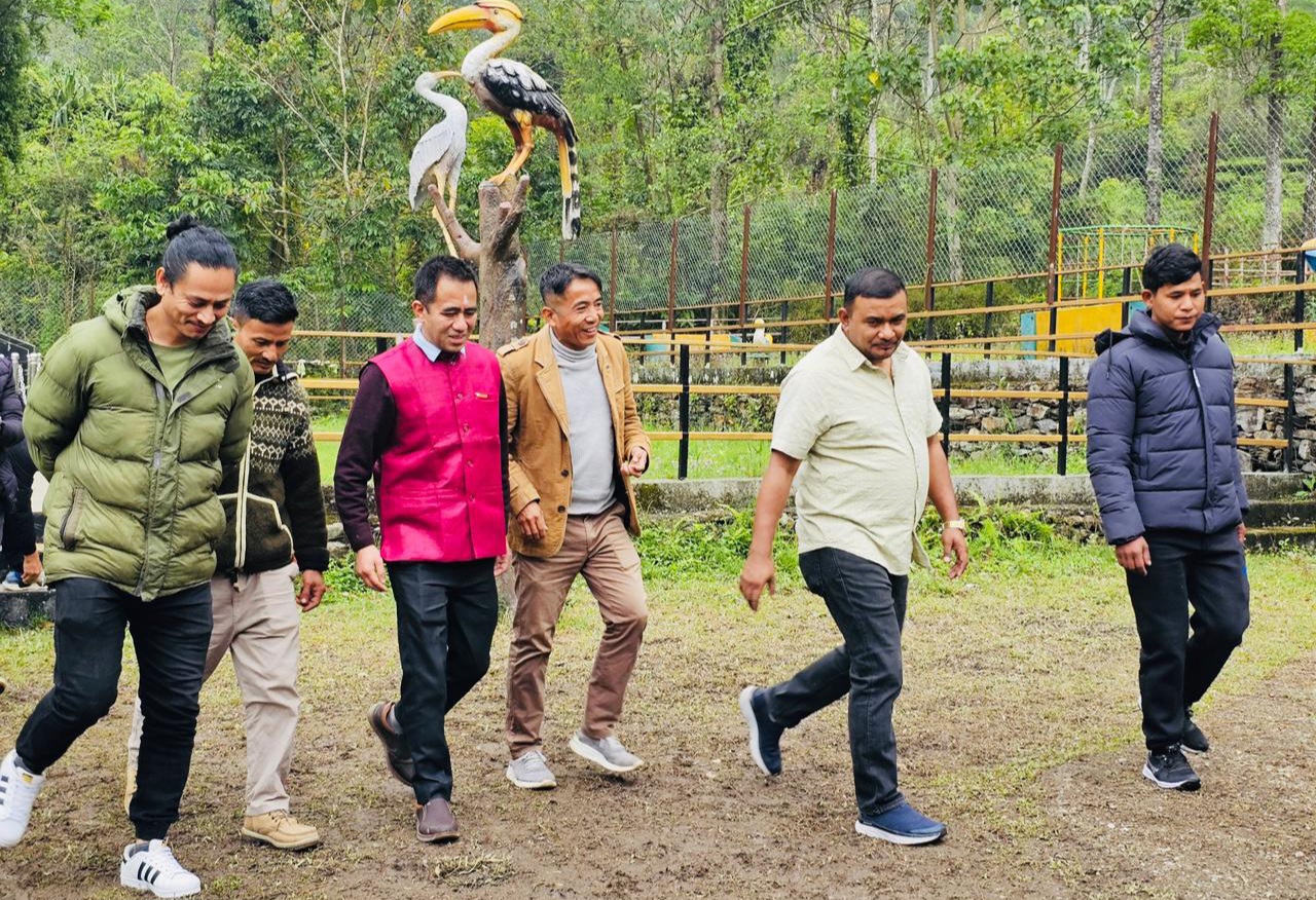 भाजपा प्रार्थी सोनाम लामाद्वारा मितिमा चुनाव प्रचार