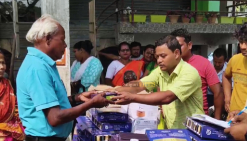 नक्सलबारीमा ३ हजार अपाङ्ग व्यक्तिलाई अत्यावश्यक सामग्री वितरण