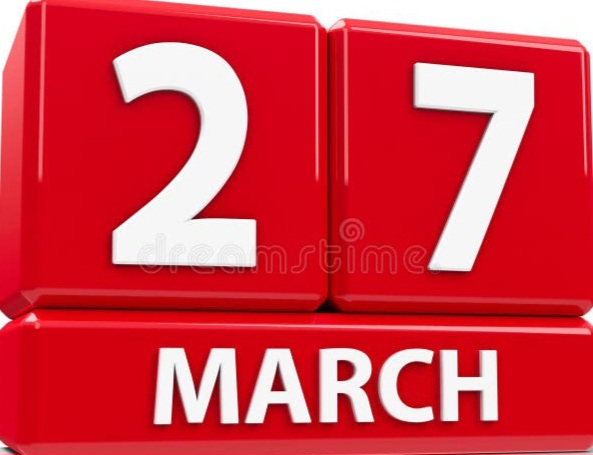 cubes-th-march-red-twenty-seventh-white-table-world-theatre-day-three-dimensional-rendering-d-illustration-89371235