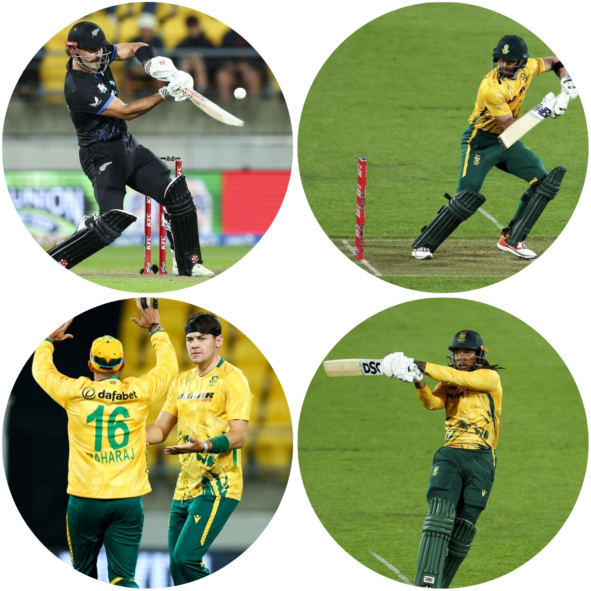 न्यूजील्याण्डविरुद्ध चौथो टी२० म्याचमा दक्षिण अफ्रिका १९ रनले विजयी