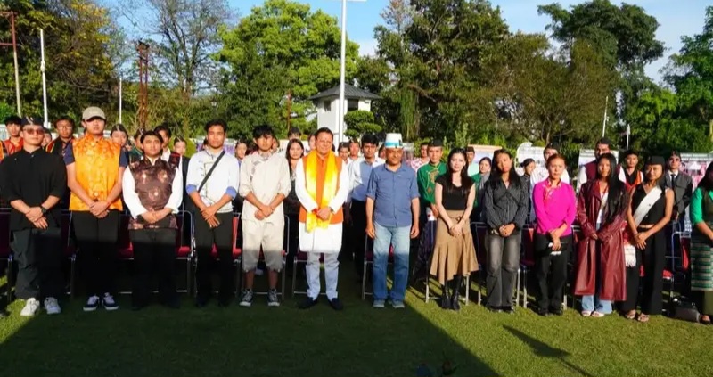 “एक भारत श्रेष्ठ भारत” कार्यक्रम: उत्तर–पूर्वका युवासँग मुख्यमन्त्री धामीको संवाद