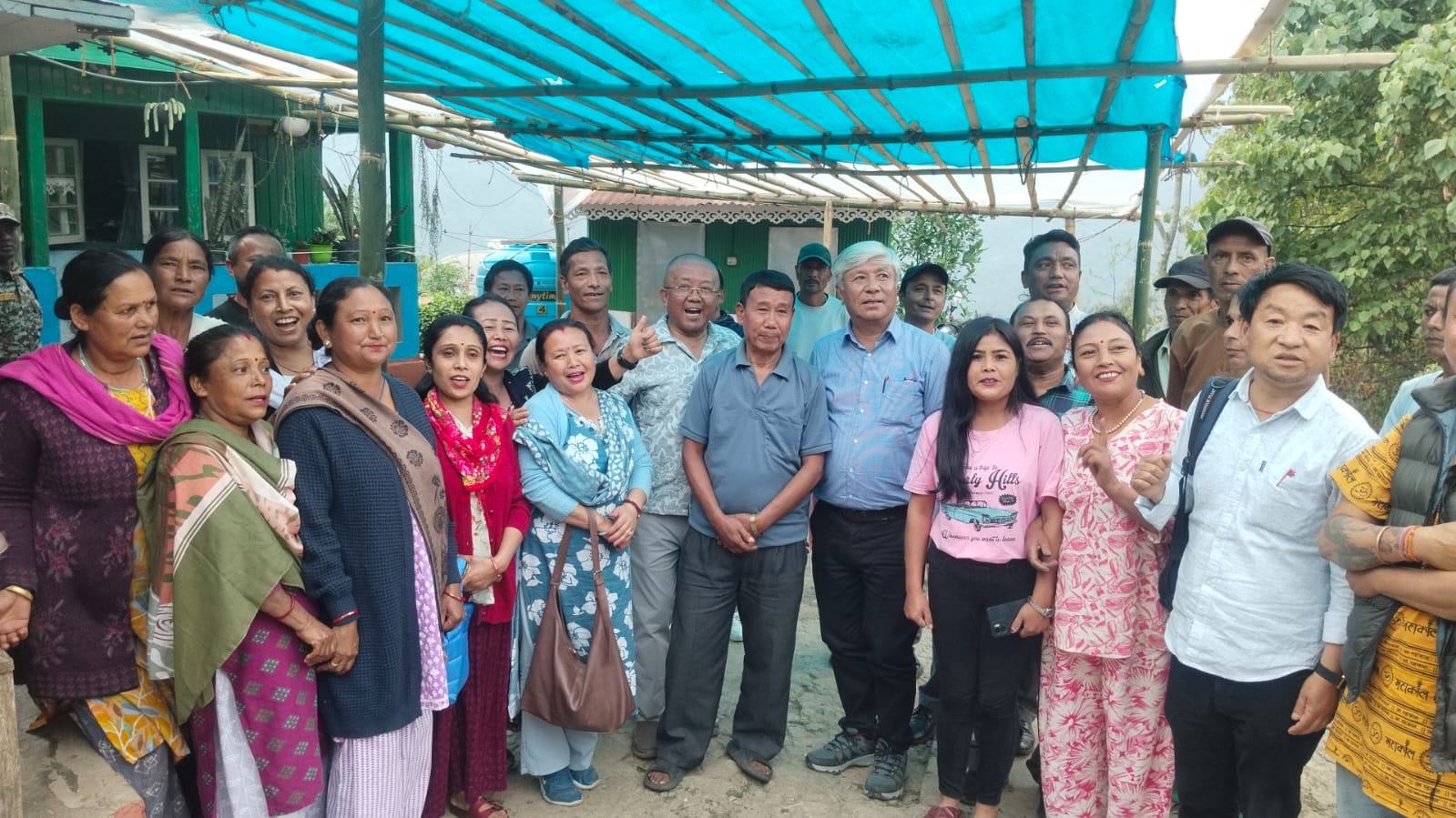 भागोप्रमो उम्मेद्वार अमर लामाले रंगबुल धोतरिया रंगमुक समष्टिको विभिन्न स्थानहरुमा गरे चुनाव प्रचार