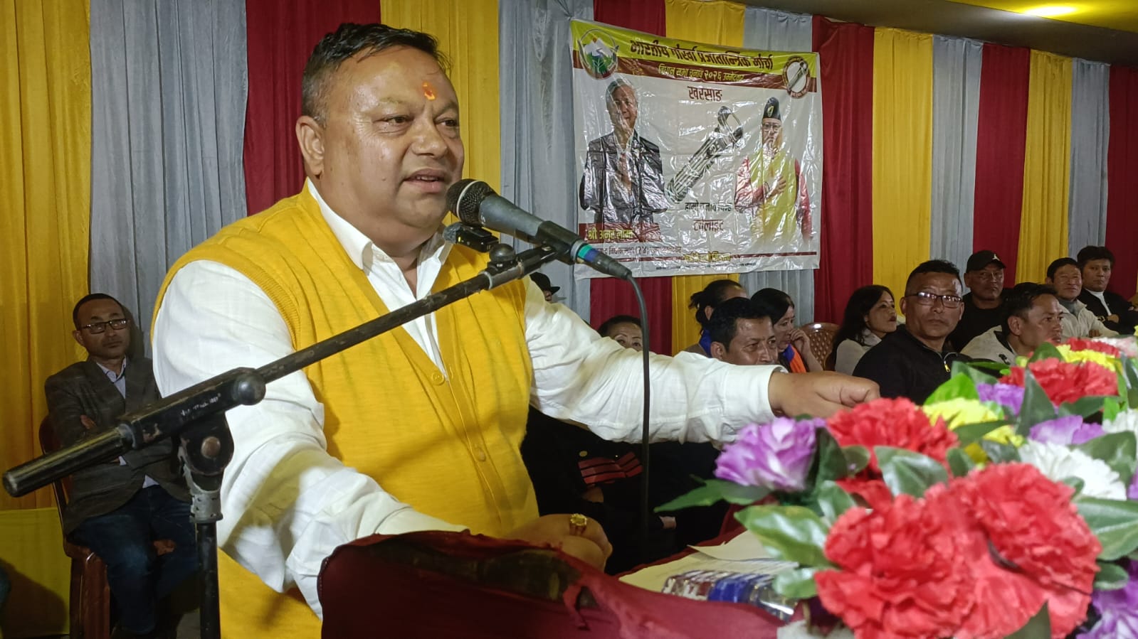 खरसाङको गिध्द पहाड क्षेत्रमा धेरै विकासका कार्यहरु गरिसकेको छु र म यहाँ अधिकारले भोट माग्न सक्छु: अनित थापा