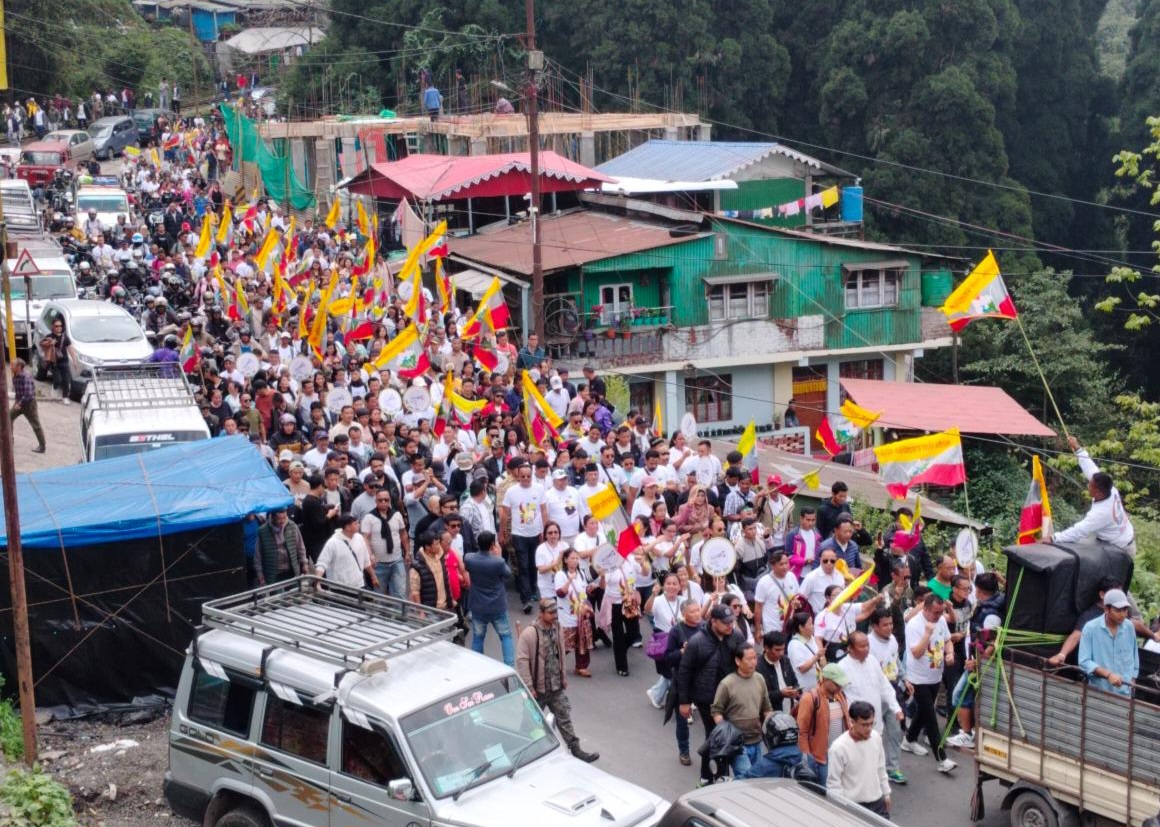 भारतीय गोर्खा प्रजातान्त्रिक मोर्चाको आयोजनामा विचारको परिवर्तन यात्रा