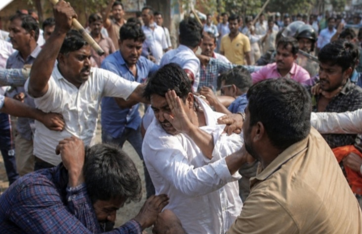 कालीघाटमा राजनीतिक टकराव, शुभेन्दु अधिकारीको भ्रमणमा नाराबाजीले बढायो तनाव