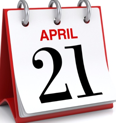 २१ अप्रिलको इतिहास