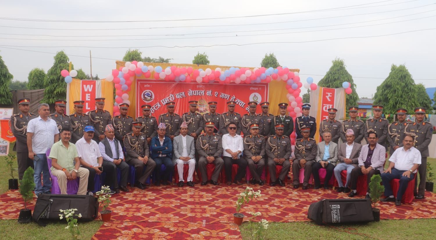 सशस्त्र पुलिस बल नं. २ गण झापाको १९औं वार्षिकोत्सव सम्पन्न, ११ करोड बढीको अवैध सामान बरामद