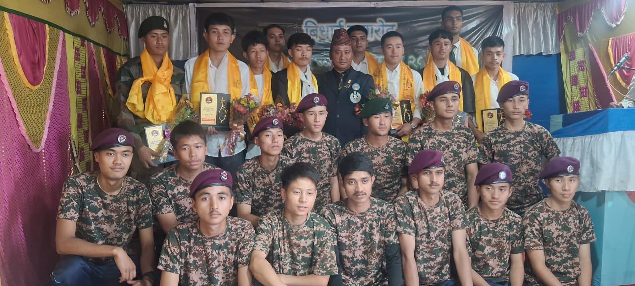 आर्मी रिक्रुटमेन्ट फिजिक्स ट्रेनिङ इन्स्टिट्युट खरसाङको आयोजनामा अग्नि वीरको पाँचौं ब्याजको बिदाई तथा सम्मान कार्यक्रम