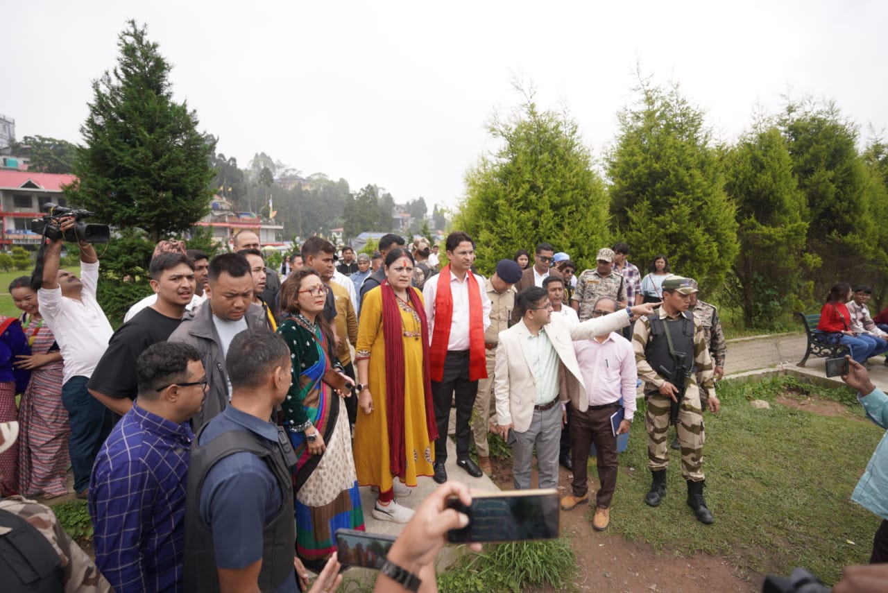 मन्त्री अग्निमित्र पलद्वारा मिरिक क्षेत्रको भ्रमण