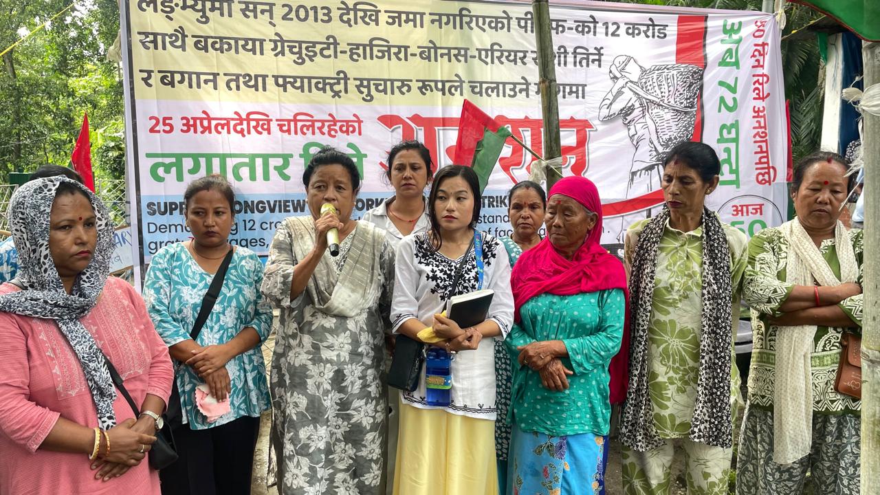 लङभ्यू चियाबारीको अनशन पुग्यो पचास दिन