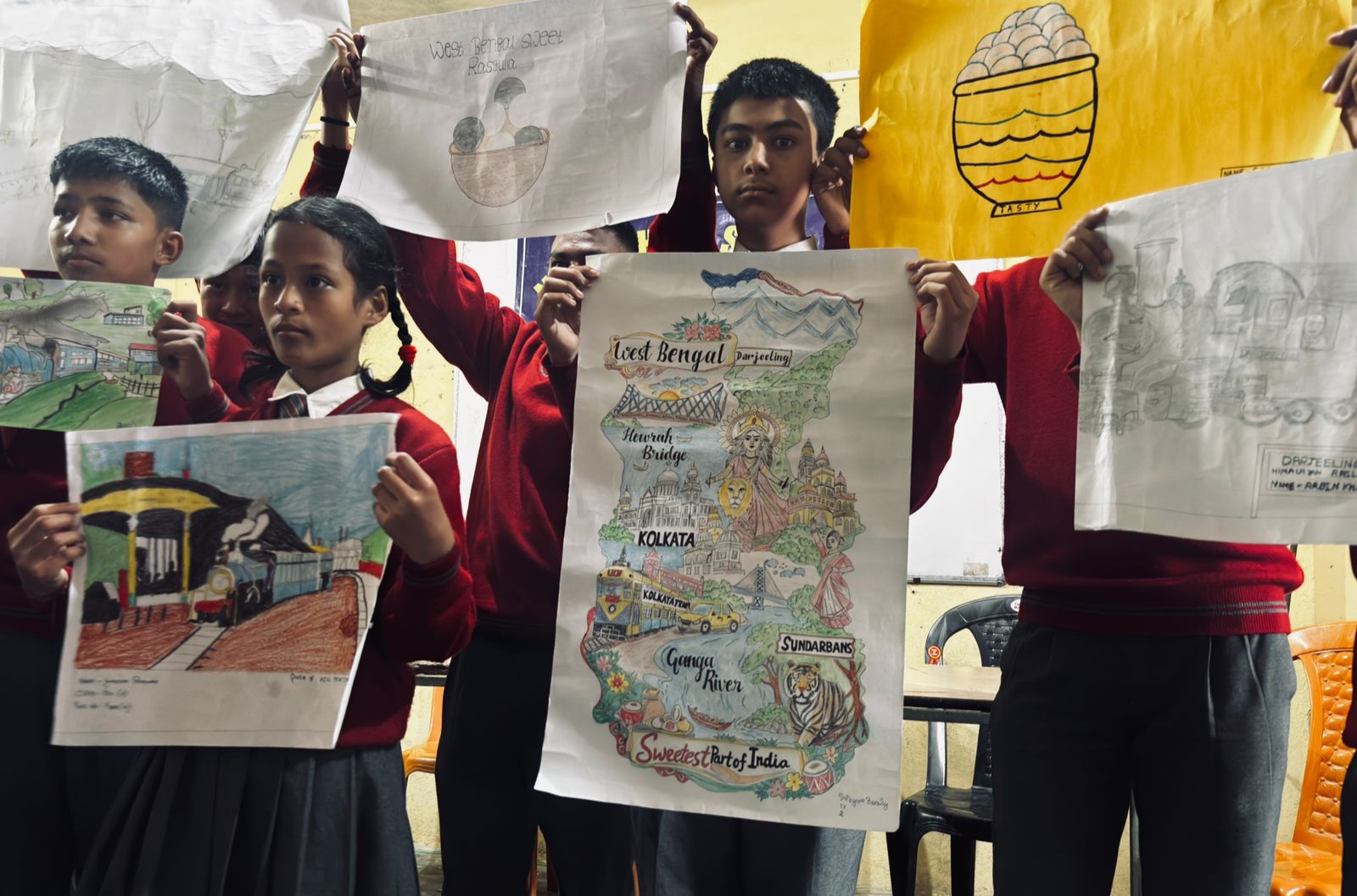 खरसाङको घैयाबारीमा नेताजी हाई स्कूलमा पश्चिम बंग दिवस कार्यक्रम सम्पन्न