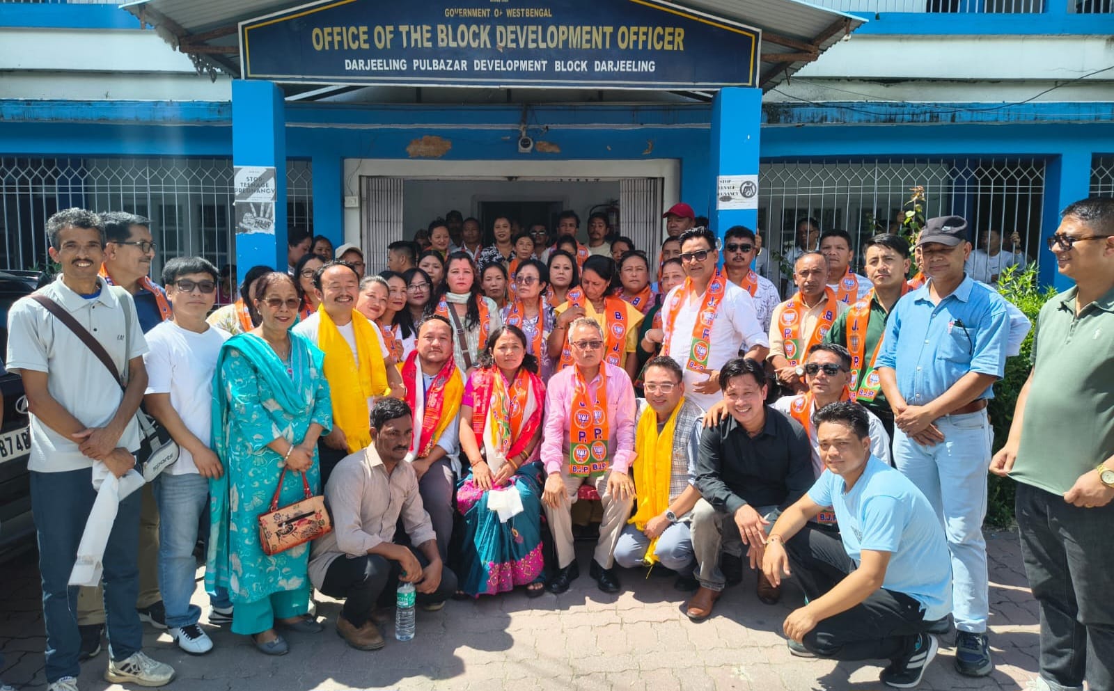 दार्जीलिङ पुलबजार बिजनबारी खण्ड पञ्चायत समितिमा भाजपाको समिति गठन