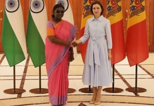 मोल्दोभा पुगिन् राष्ट्रपति द्रौपदी मुर्मु