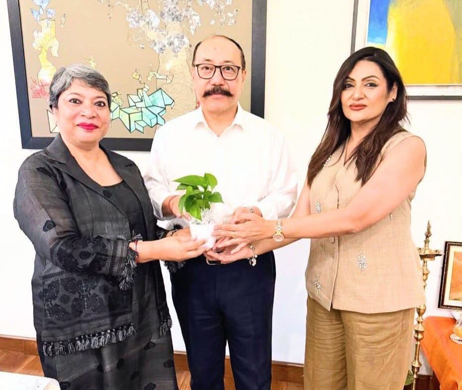 हर्षवर्द्धन शृङ्गलाद्वारा एफएनडिसी टाेलीसँग भेटघाट
