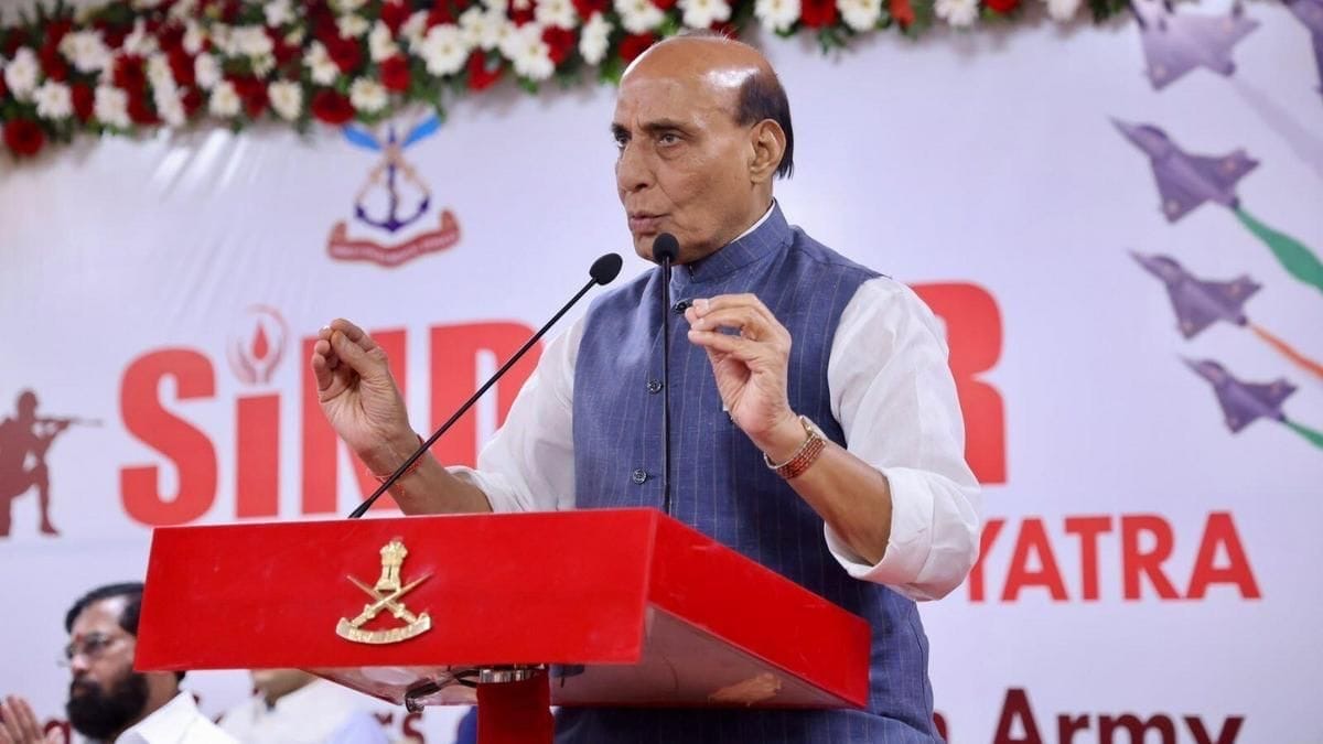 ‘सिन्दुर आर्मी महा रक्तदान यात्रा’ मा रक्षामन्त्री राजनाथ सिंहको सम्बोधन