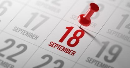 september-18-written-on-calendar-260nw-279893390